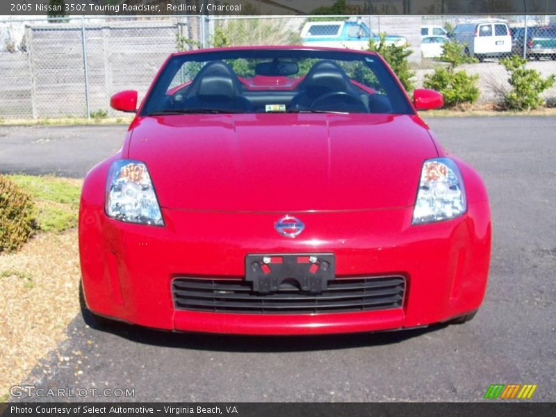 Redline / Charcoal 2005 Nissan 350Z Touring Roadster