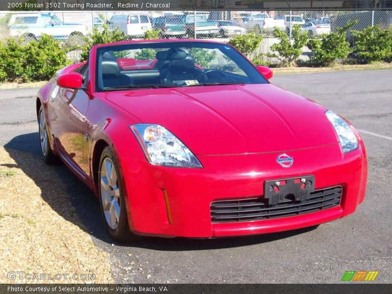 Redline / Charcoal 2005 Nissan 350Z Touring Roadster