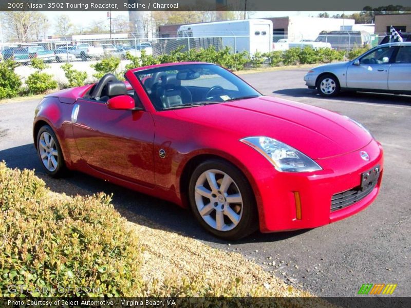 Redline / Charcoal 2005 Nissan 350Z Touring Roadster