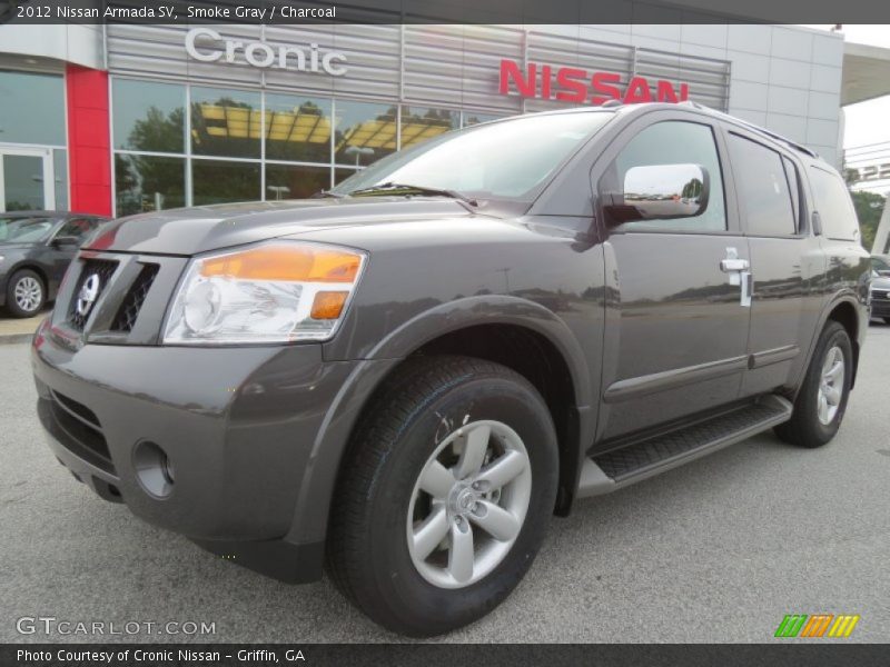 Smoke Gray / Charcoal 2012 Nissan Armada SV