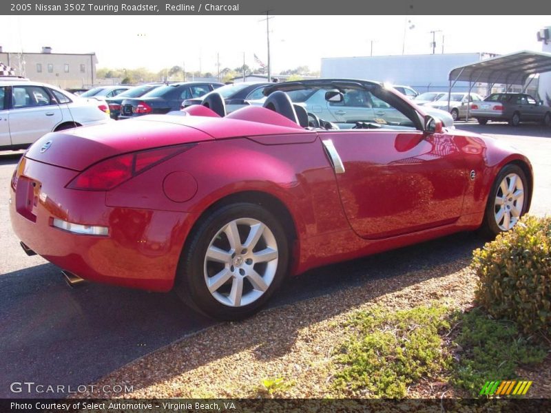 Redline / Charcoal 2005 Nissan 350Z Touring Roadster