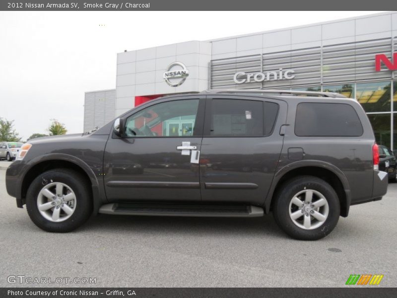 Smoke Gray / Charcoal 2012 Nissan Armada SV