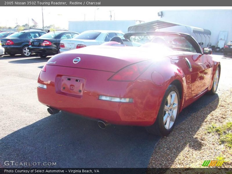 Redline / Charcoal 2005 Nissan 350Z Touring Roadster