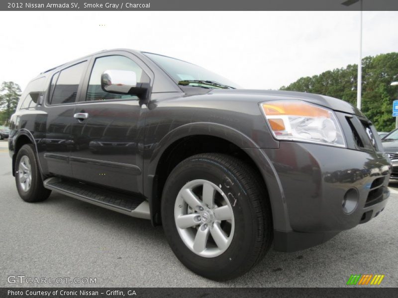 Smoke Gray / Charcoal 2012 Nissan Armada SV