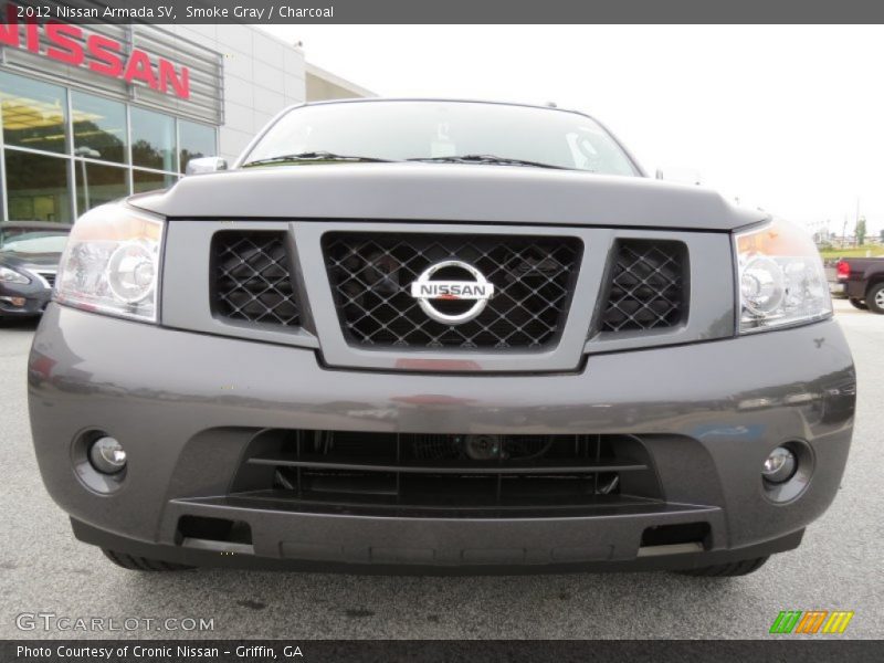 Smoke Gray / Charcoal 2012 Nissan Armada SV