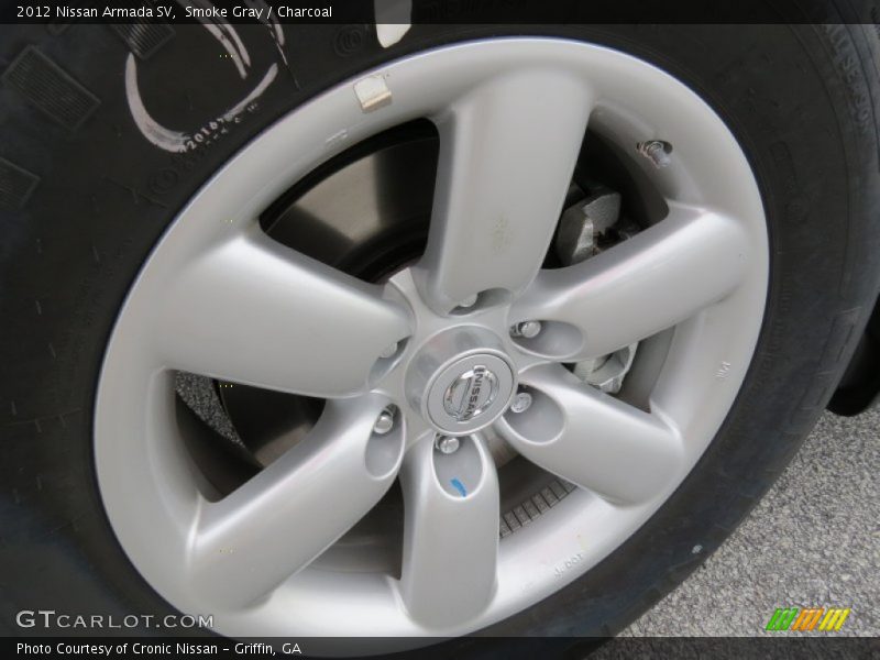 Smoke Gray / Charcoal 2012 Nissan Armada SV