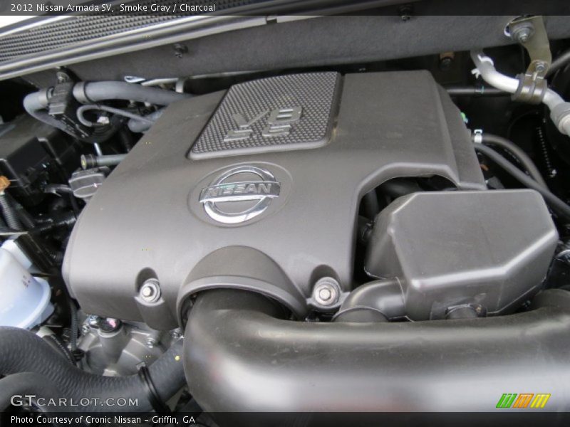 Smoke Gray / Charcoal 2012 Nissan Armada SV