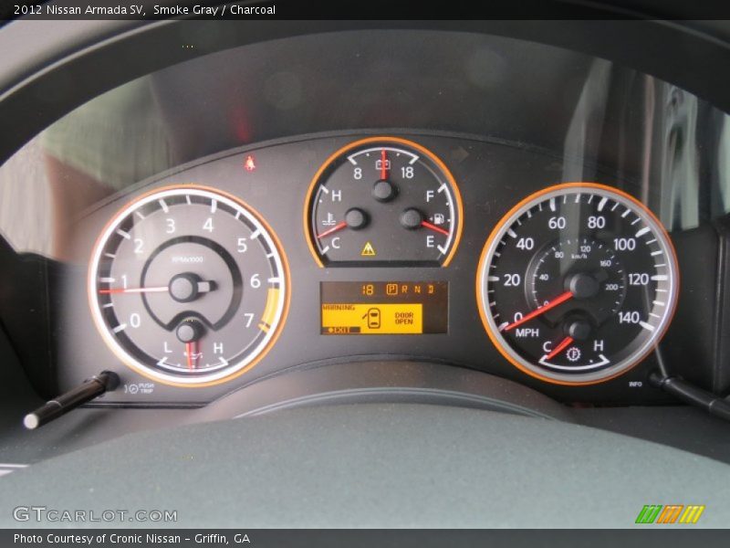 Smoke Gray / Charcoal 2012 Nissan Armada SV