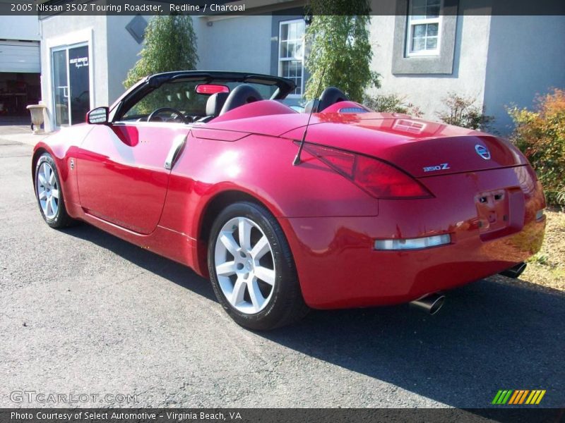 Redline / Charcoal 2005 Nissan 350Z Touring Roadster
