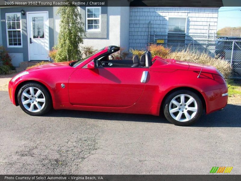 Redline / Charcoal 2005 Nissan 350Z Touring Roadster