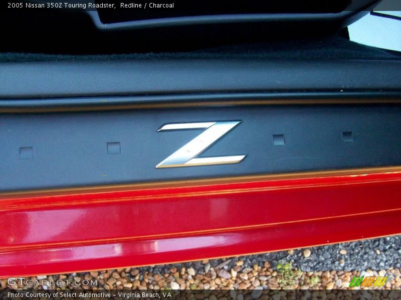 Redline / Charcoal 2005 Nissan 350Z Touring Roadster