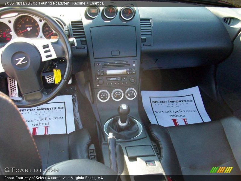 Redline / Charcoal 2005 Nissan 350Z Touring Roadster