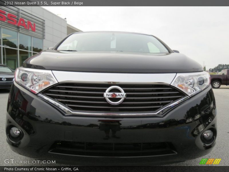 Super Black / Beige 2012 Nissan Quest 3.5 SL