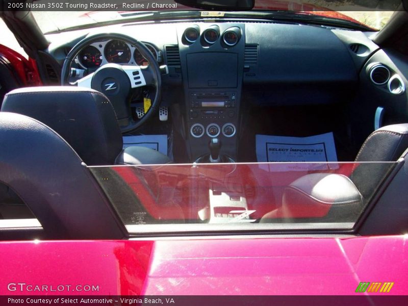 Redline / Charcoal 2005 Nissan 350Z Touring Roadster
