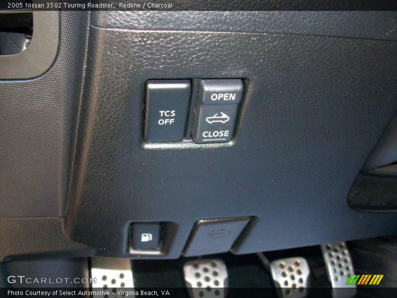 Redline / Charcoal 2005 Nissan 350Z Touring Roadster