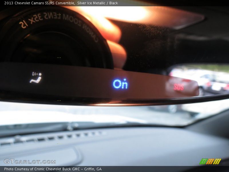 Silver Ice Metallic / Black 2013 Chevrolet Camaro SS/RS Convertible