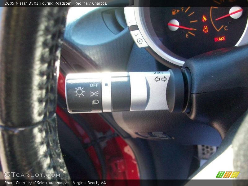 Redline / Charcoal 2005 Nissan 350Z Touring Roadster