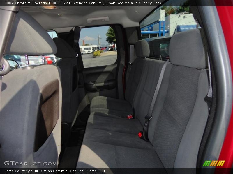 Sport Red Metallic / Ebony Black 2007 Chevrolet Silverado 1500 LT Z71 Extended Cab 4x4