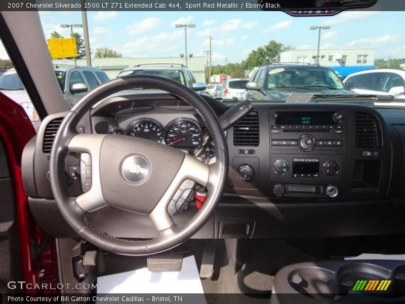 Sport Red Metallic / Ebony Black 2007 Chevrolet Silverado 1500 LT Z71 Extended Cab 4x4