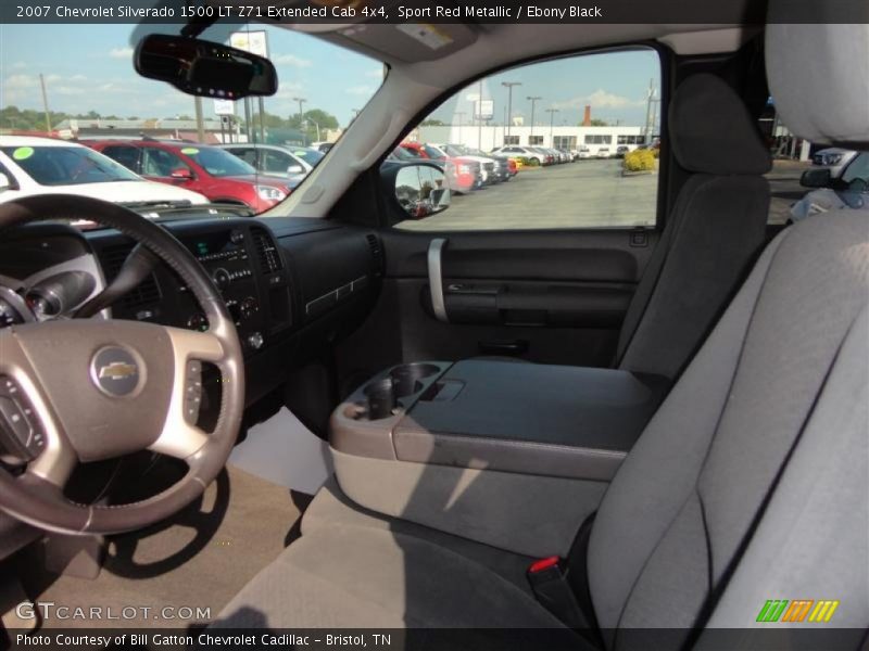 Sport Red Metallic / Ebony Black 2007 Chevrolet Silverado 1500 LT Z71 Extended Cab 4x4
