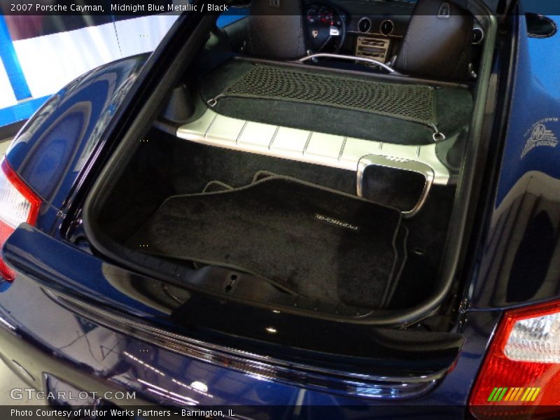 Midnight Blue Metallic / Black 2007 Porsche Cayman