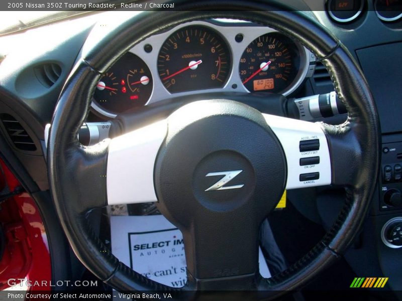 Redline / Charcoal 2005 Nissan 350Z Touring Roadster