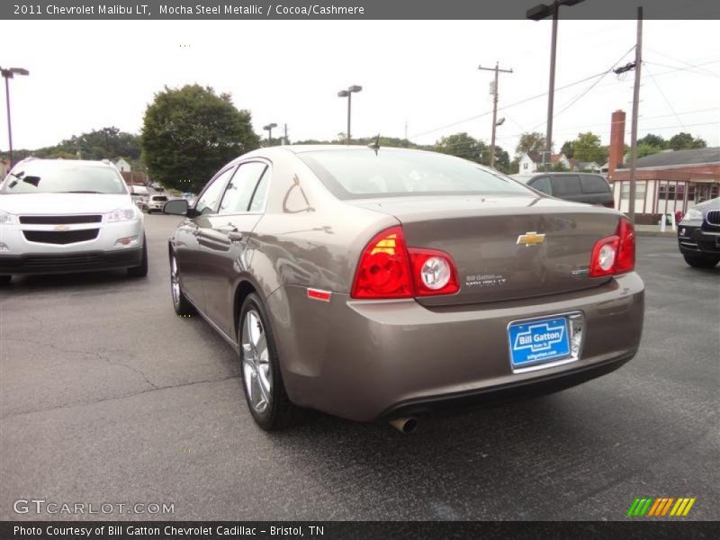 Mocha Steel Metallic / Cocoa/Cashmere 2011 Chevrolet Malibu LT