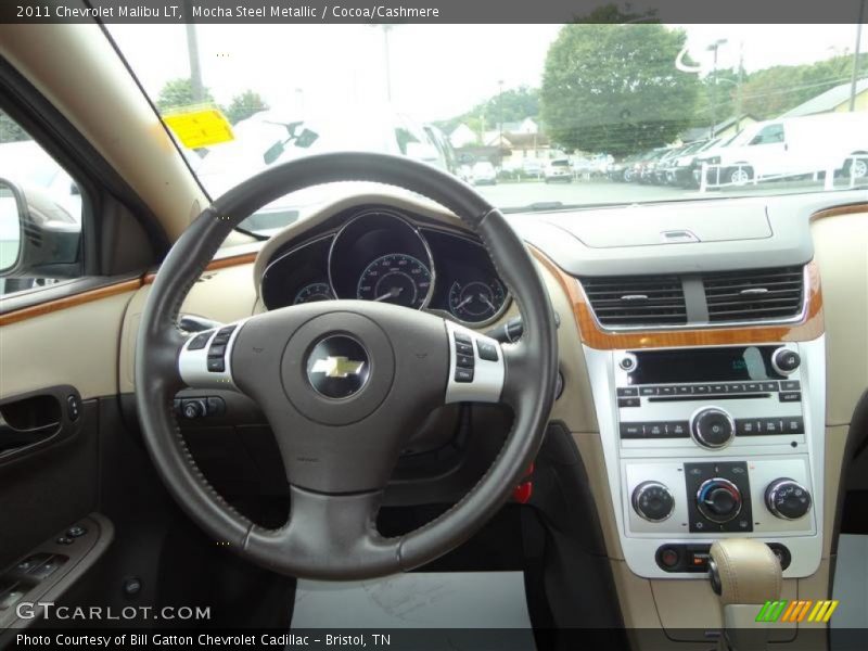 Dashboard of 2011 Malibu LT