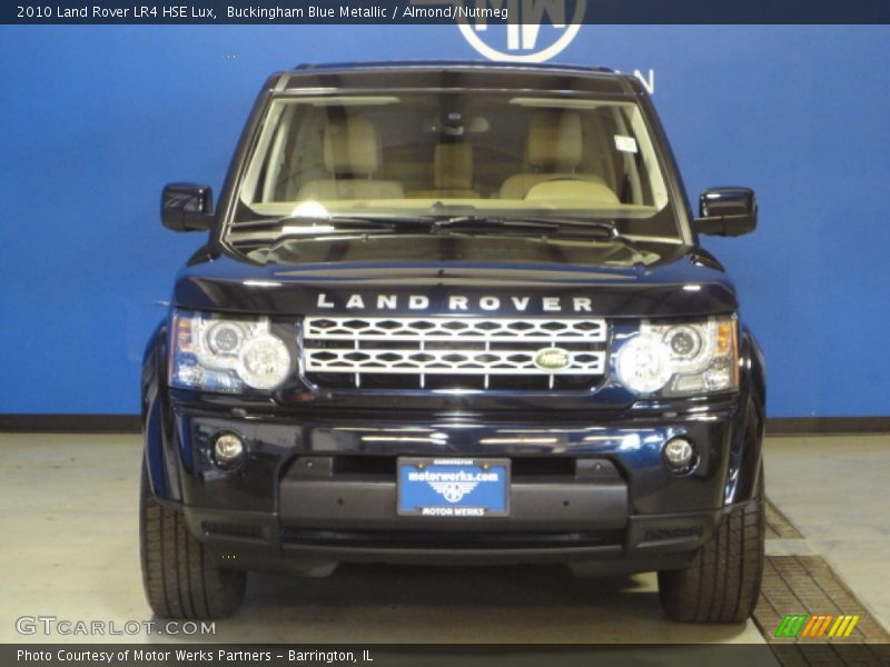 Buckingham Blue Metallic / Almond/Nutmeg 2010 Land Rover LR4 HSE Lux