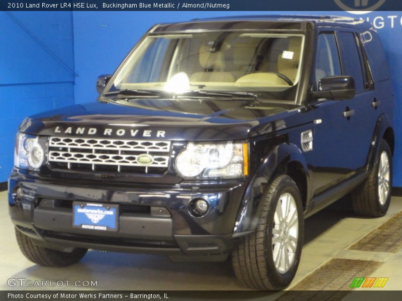 Buckingham Blue Metallic / Almond/Nutmeg 2010 Land Rover LR4 HSE Lux