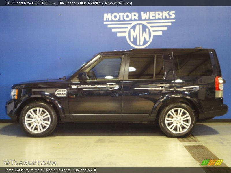 Buckingham Blue Metallic / Almond/Nutmeg 2010 Land Rover LR4 HSE Lux