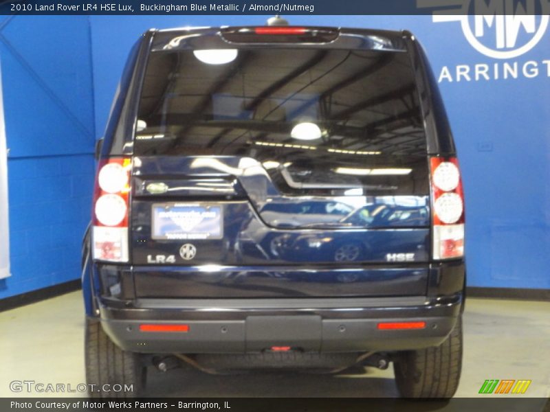 Buckingham Blue Metallic / Almond/Nutmeg 2010 Land Rover LR4 HSE Lux