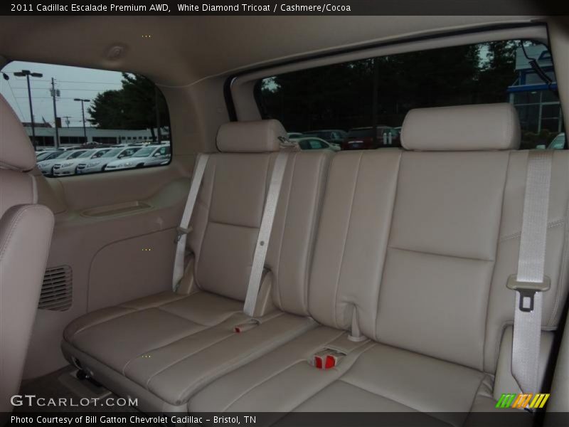 White Diamond Tricoat / Cashmere/Cocoa 2011 Cadillac Escalade Premium AWD