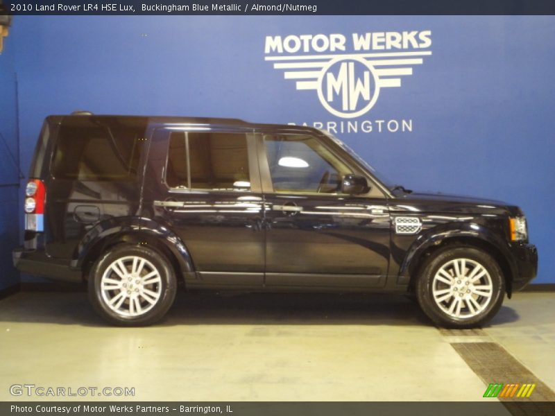 Buckingham Blue Metallic / Almond/Nutmeg 2010 Land Rover LR4 HSE Lux
