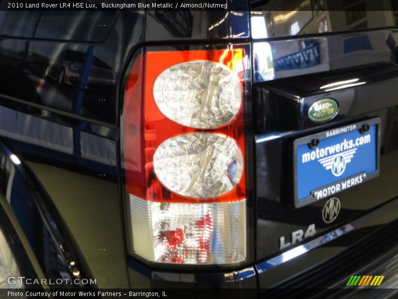 Buckingham Blue Metallic / Almond/Nutmeg 2010 Land Rover LR4 HSE Lux