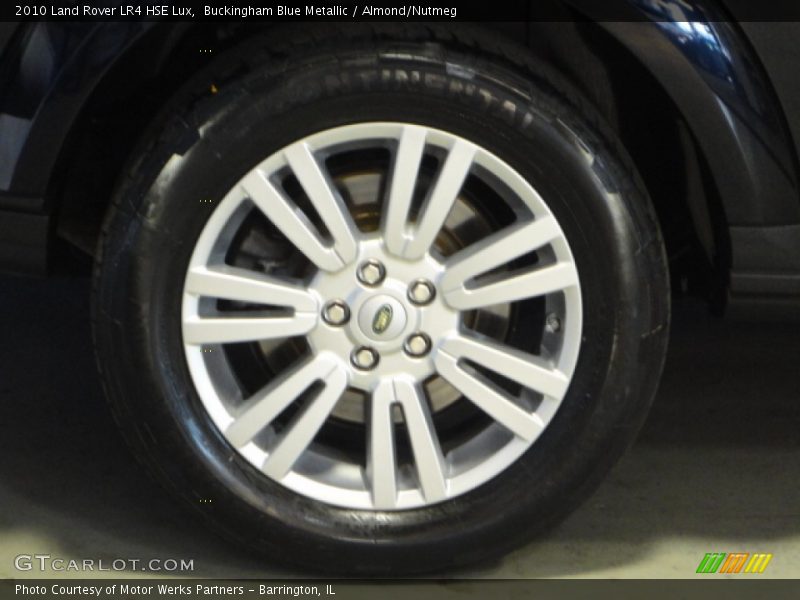 Buckingham Blue Metallic / Almond/Nutmeg 2010 Land Rover LR4 HSE Lux