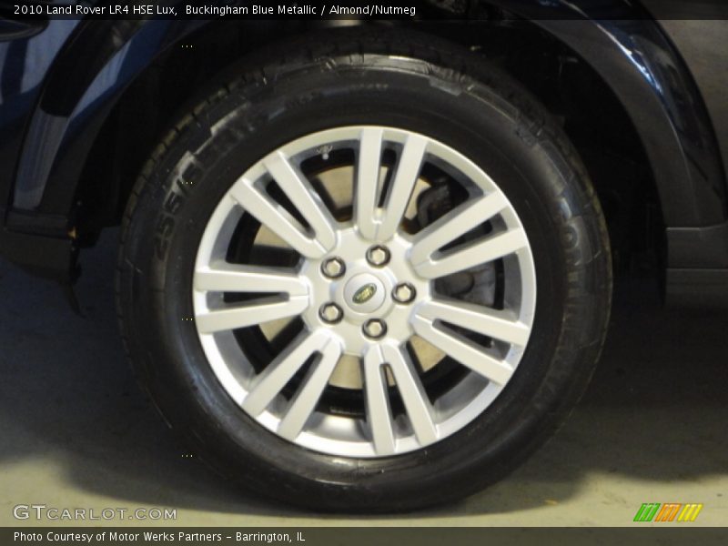 Buckingham Blue Metallic / Almond/Nutmeg 2010 Land Rover LR4 HSE Lux