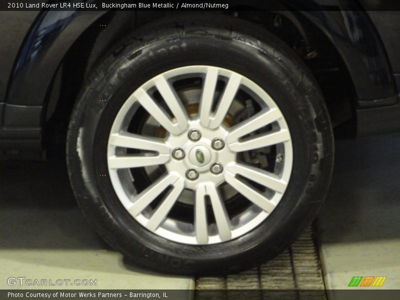 Buckingham Blue Metallic / Almond/Nutmeg 2010 Land Rover LR4 HSE Lux
