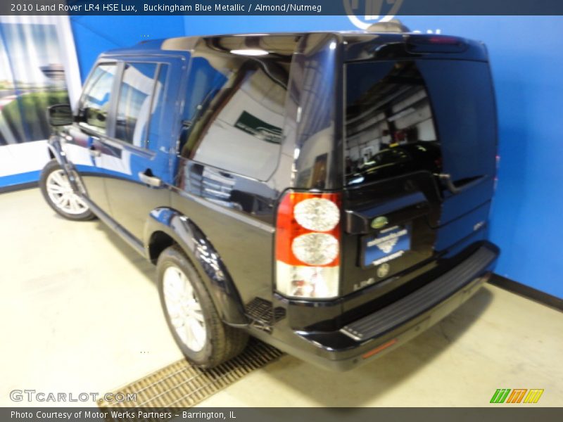 Buckingham Blue Metallic / Almond/Nutmeg 2010 Land Rover LR4 HSE Lux
