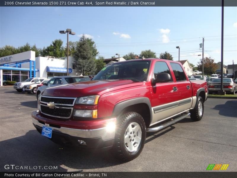 Sport Red Metallic / Dark Charcoal 2006 Chevrolet Silverado 1500 Z71 Crew Cab 4x4