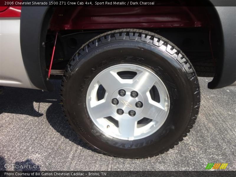 Sport Red Metallic / Dark Charcoal 2006 Chevrolet Silverado 1500 Z71 Crew Cab 4x4