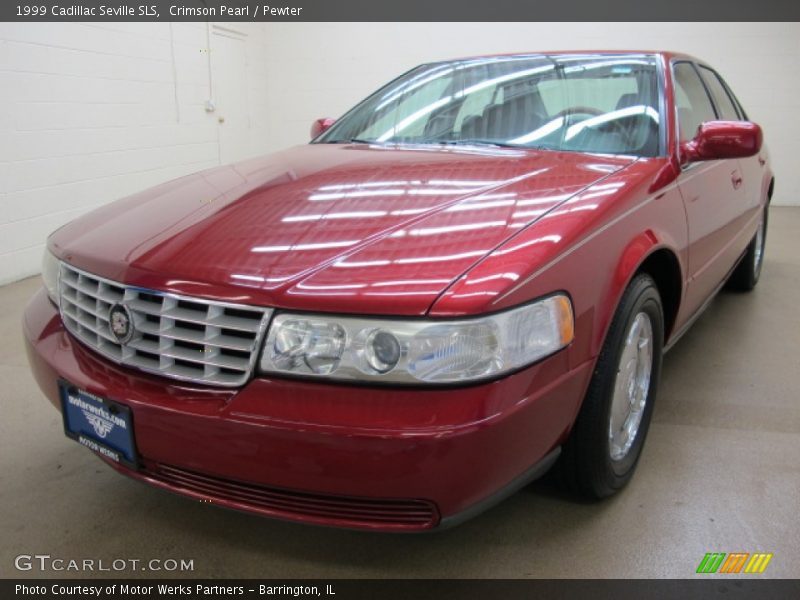 Crimson Pearl / Pewter 1999 Cadillac Seville SLS