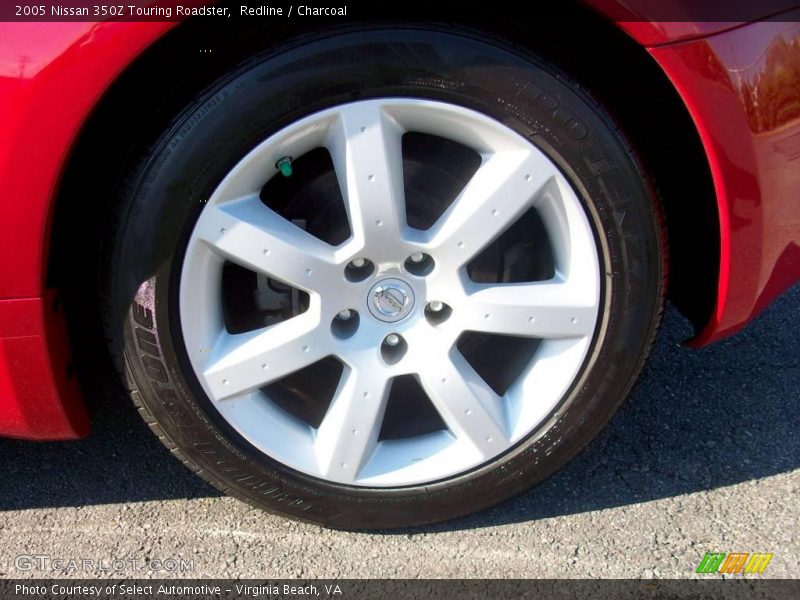 Redline / Charcoal 2005 Nissan 350Z Touring Roadster