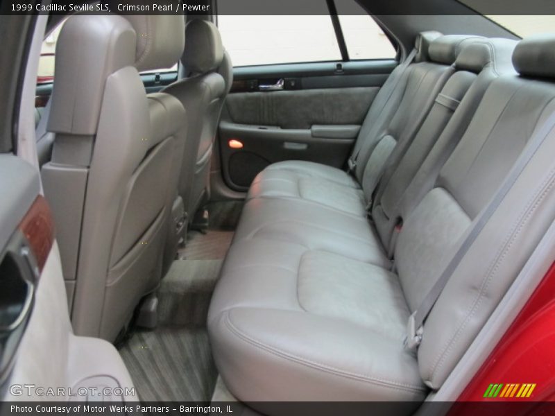 Crimson Pearl / Pewter 1999 Cadillac Seville SLS