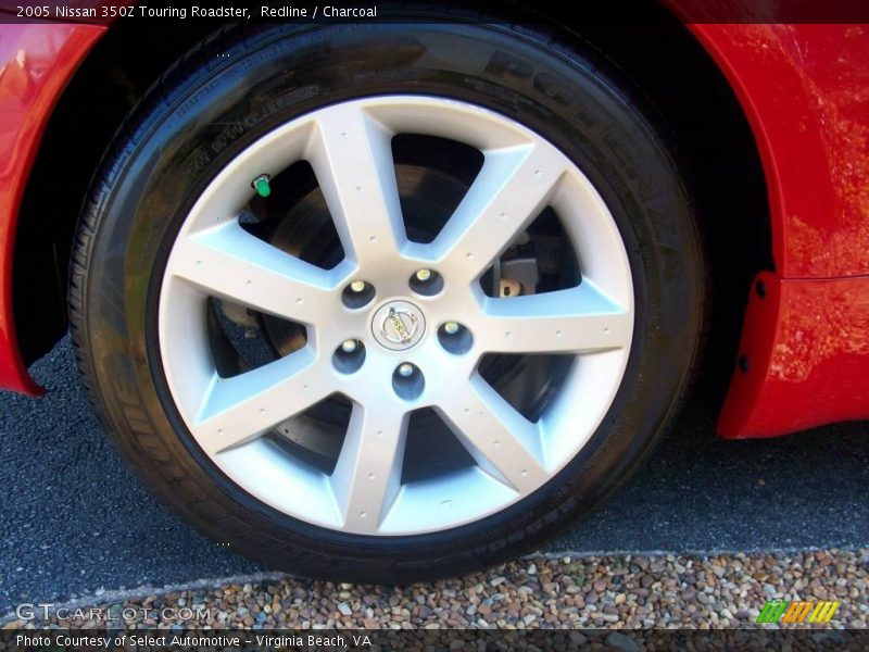 Redline / Charcoal 2005 Nissan 350Z Touring Roadster