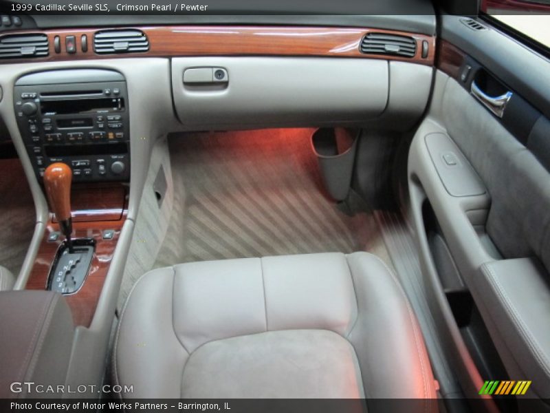 Crimson Pearl / Pewter 1999 Cadillac Seville SLS