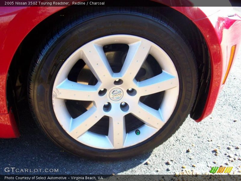 Redline / Charcoal 2005 Nissan 350Z Touring Roadster