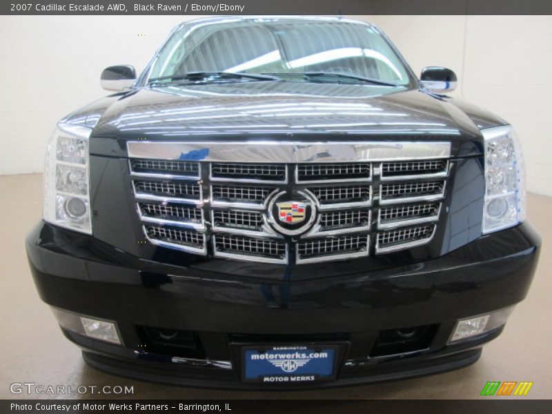 Black Raven / Ebony/Ebony 2007 Cadillac Escalade AWD