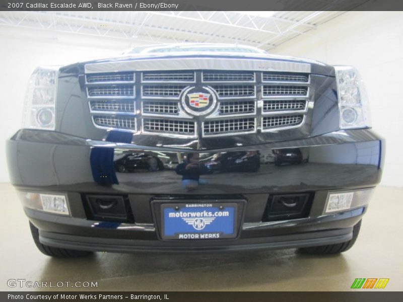 Black Raven / Ebony/Ebony 2007 Cadillac Escalade AWD