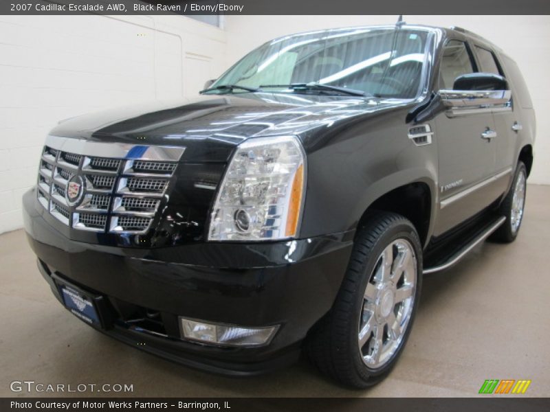 Black Raven / Ebony/Ebony 2007 Cadillac Escalade AWD